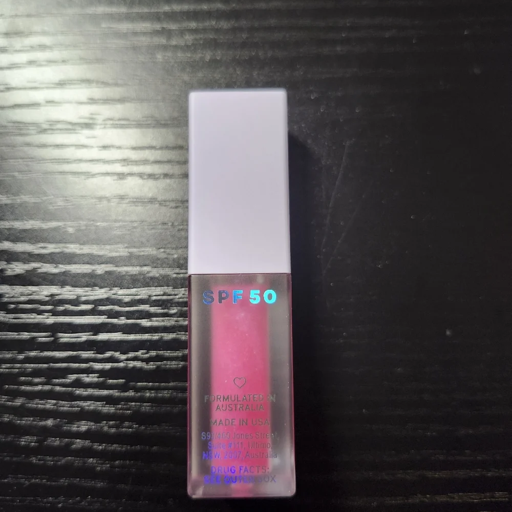 Naked Sundays SPF50 Glow + Go Lip Oil, Watermelon flavor NIB